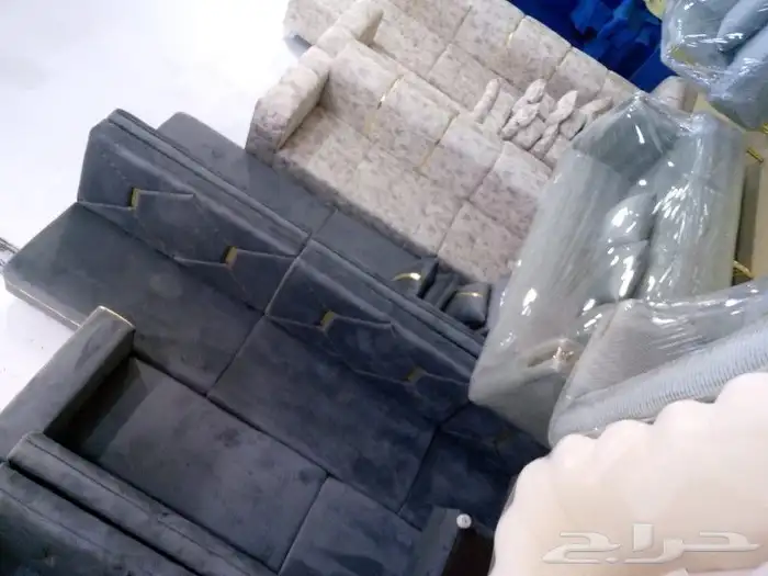 جلسات كنبات جاهزه مقاس 4 في5زاويتين وباطرمه جاهز مقاس 4في5زا 34