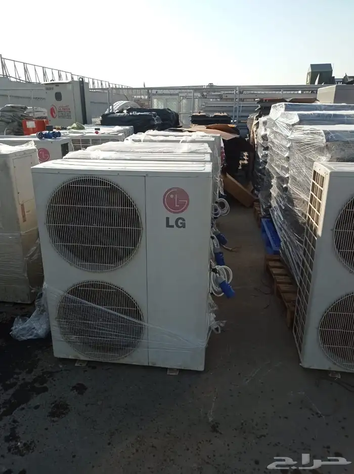 للبيع  مكيفات دولابية LG R22 سعة 5 طن (14 وحدة 5