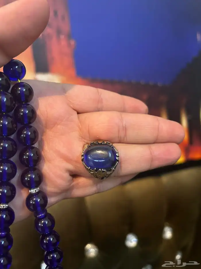 سبحه مسكي آلماني مسباح فضه خواتم سبح أحجاره كريمة إكسسوارات 3