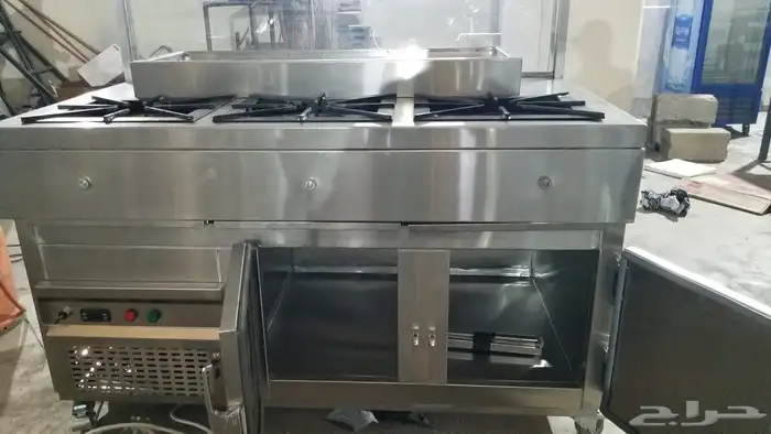 تفصيل استيل ثلاجات دواليب هود استاند رفوف عربية مجلى طبليه 12