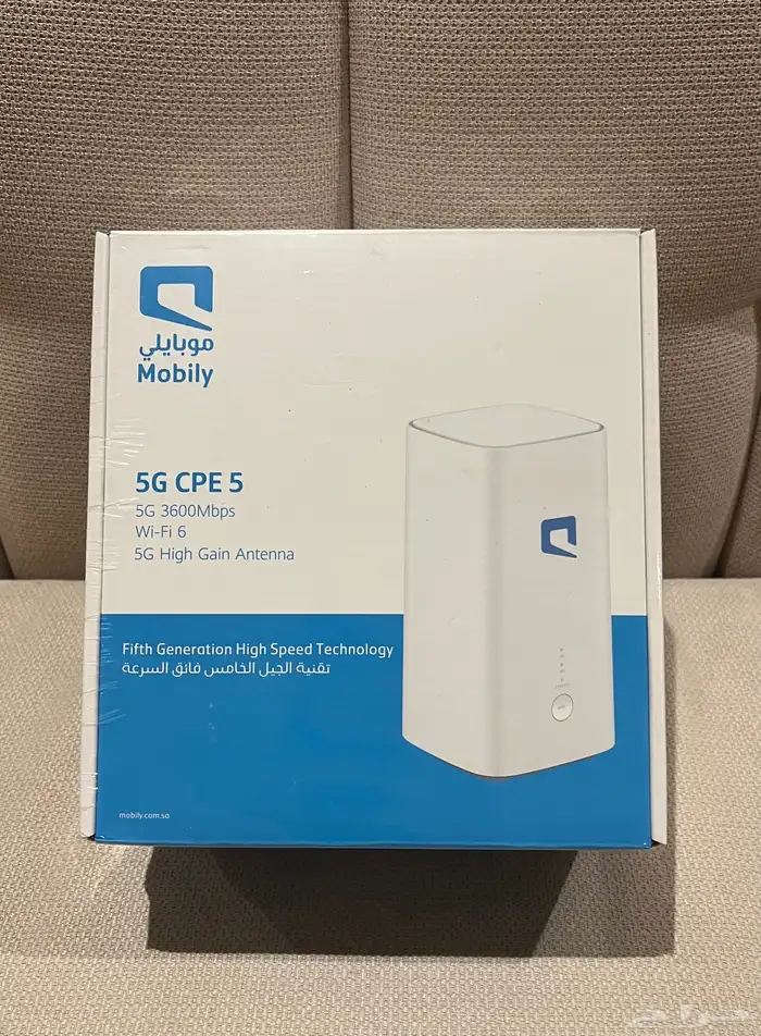 راوتر 5G الإصدار الأخير CPE 5 موبايلي 2