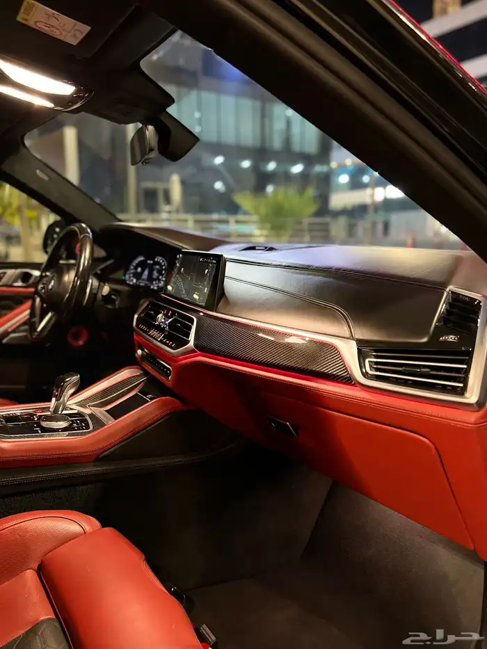 بي ام دبليو X6M كومبتشن 2023 قمة النظافة بحالة الوكالة 39