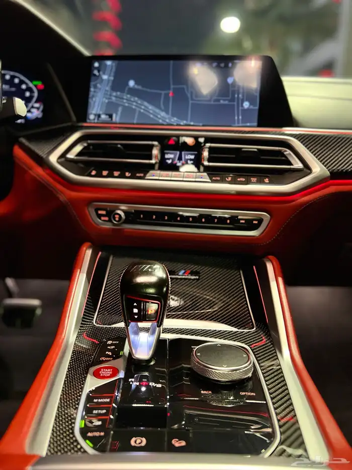 بي ام دبليو X6M كومبتشن 2023 قمة النظافة بحالة الوكالة 36