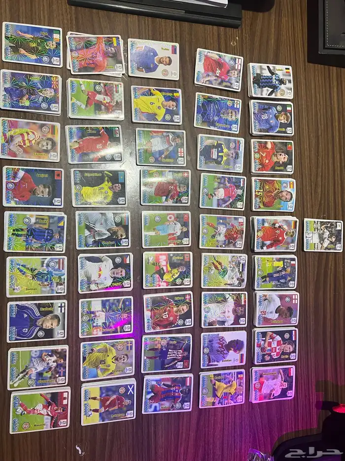 كروت لاعبين كرة القدم 0