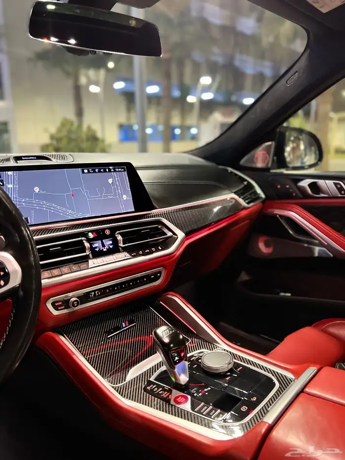 بي ام دبليو X6M كومبتشن 2023 قمة النظافة بحالة الوكالة 24