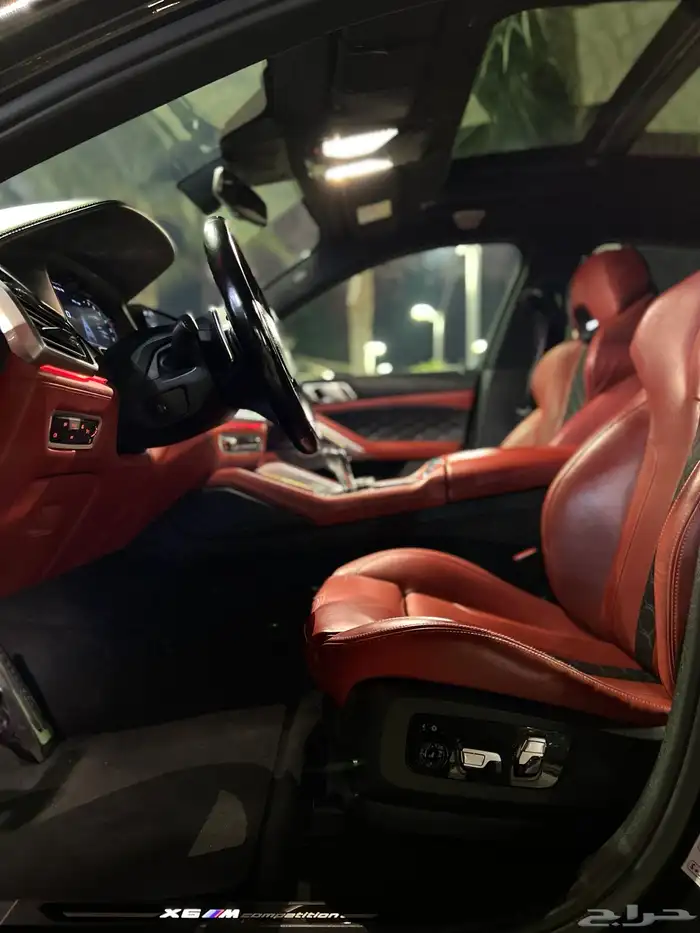 بي ام دبليو X6M كومبتشن 2023 قمة النظافة بحالة الوكالة 28