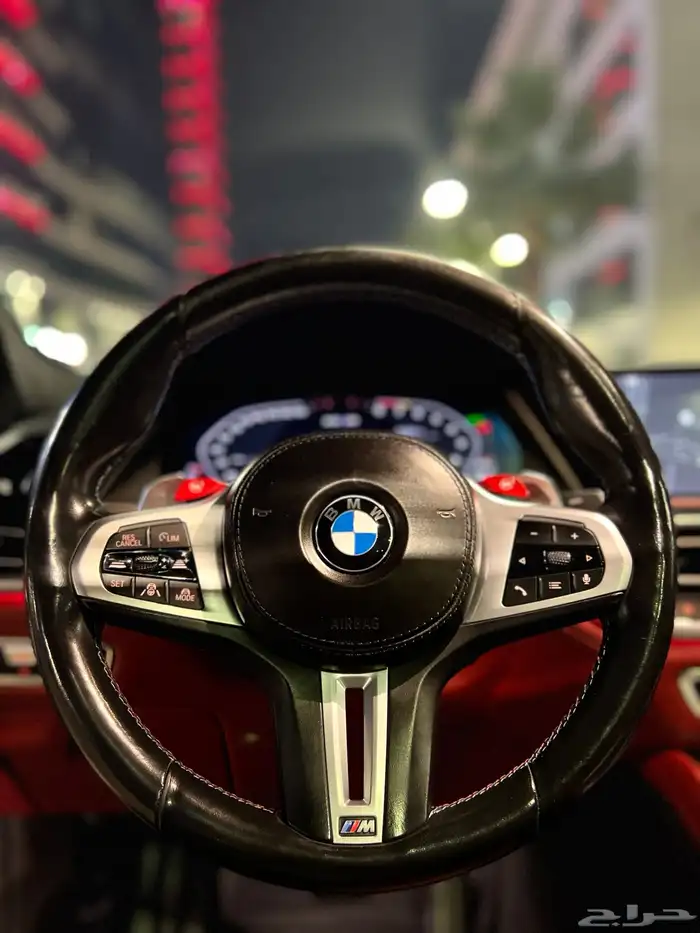 بي ام دبليو X6M كومبتشن 2023 قمة النظافة بحالة الوكالة 21