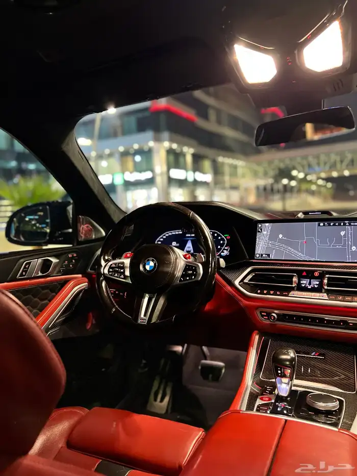 بي ام دبليو X6M كومبتشن 2023 قمة النظافة بحالة الوكالة 34