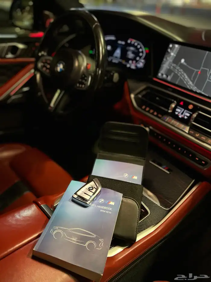 بي ام دبليو X6M كومبتشن 2023 قمة النظافة بحالة الوكالة 41