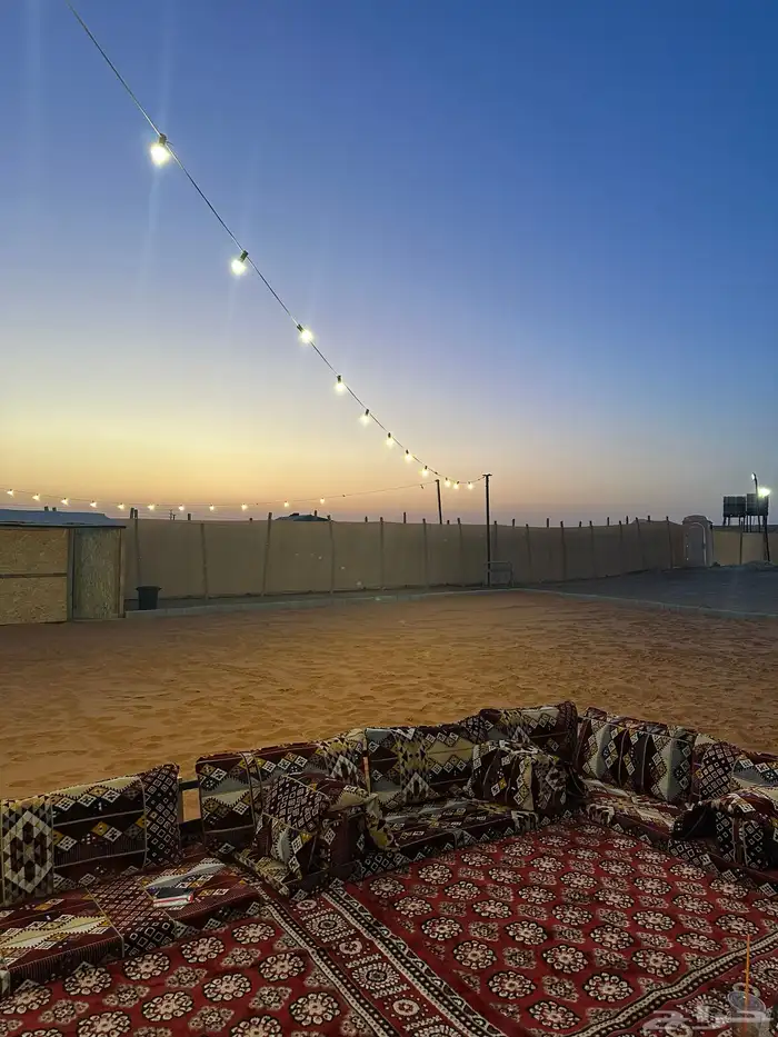 مخيم قسم قسمين شمال الرياض 13