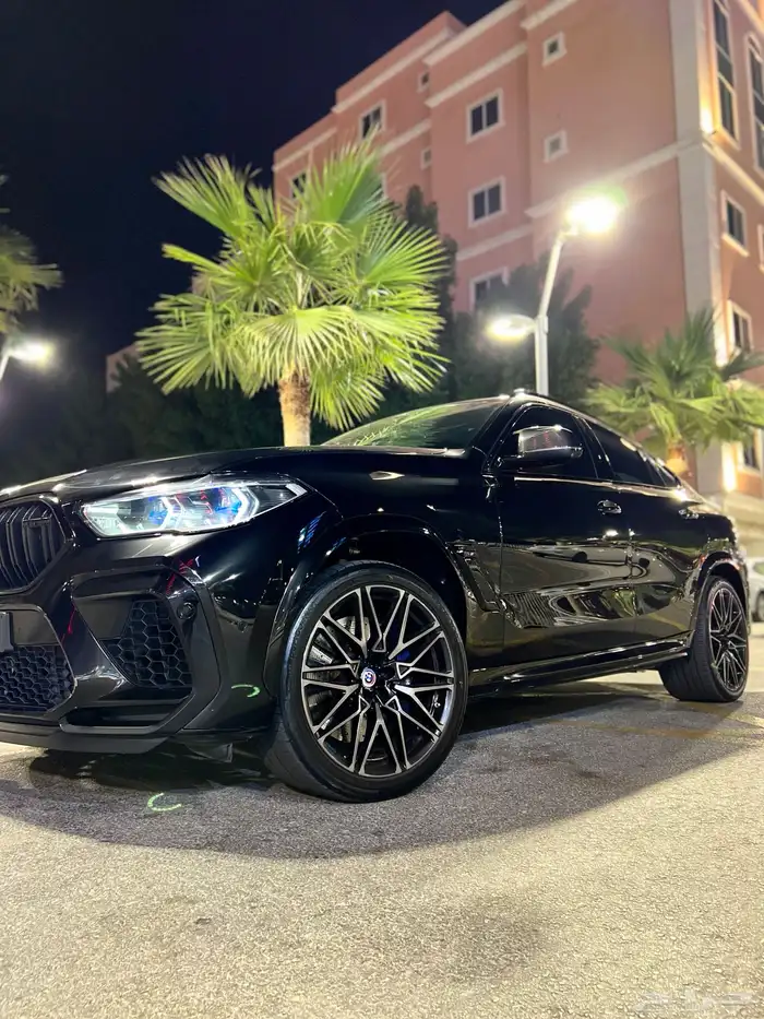 بي ام دبليو X6M كومبتشن 2023 قمة النظافة بحالة الوكالة 1