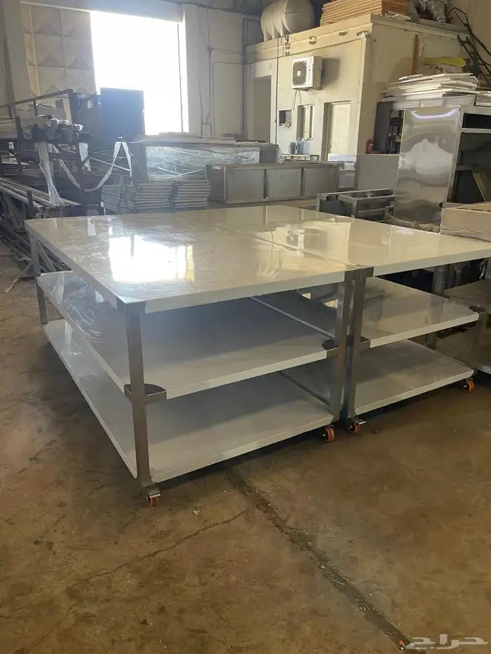 تفصيل استيل ثلاجات دواليب هود استاند رفوف عربية مجلى طبليه 15