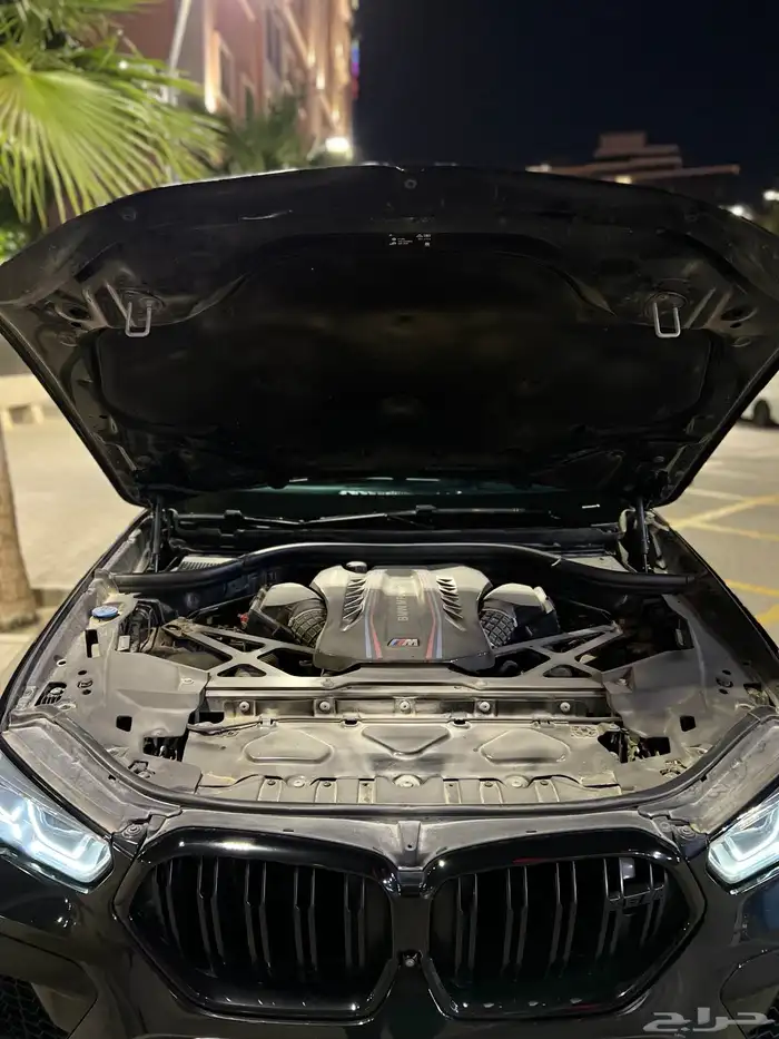 بي ام دبليو X6M كومبتشن 2023 قمة النظافة بحالة الوكالة 55