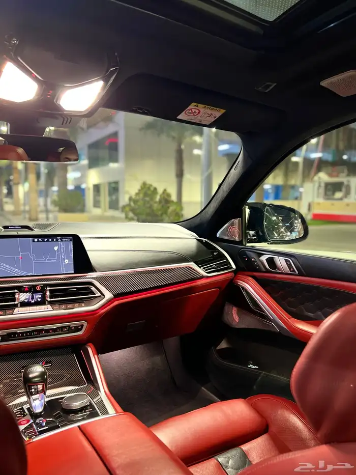 بي ام دبليو X6M كومبتشن 2023 قمة النظافة بحالة الوكالة 35