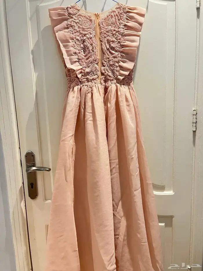 فستان وردي فستان ناعم 5