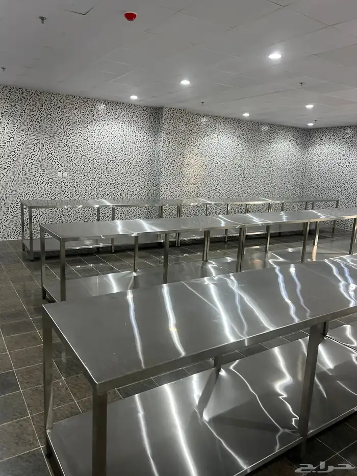 مداخن طاولات رفوف ستيل 6