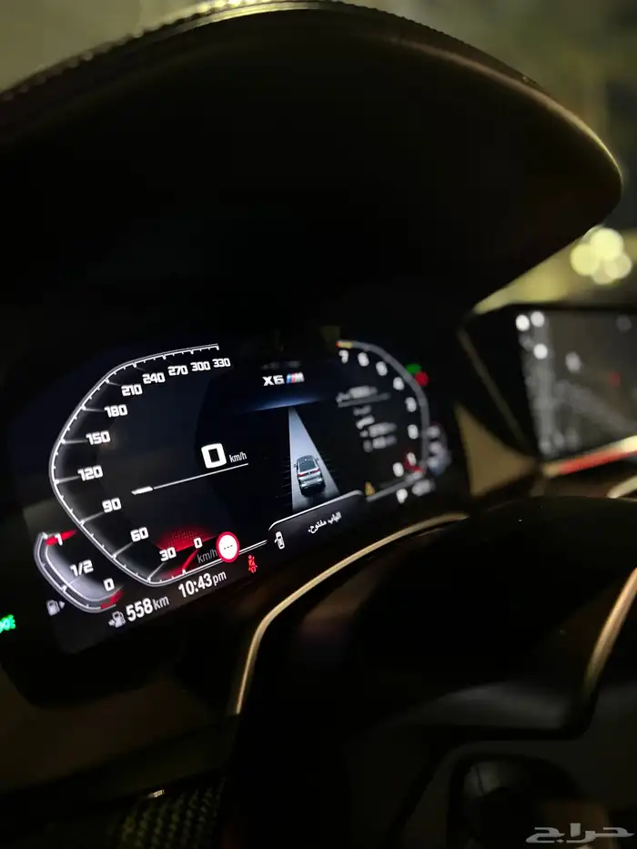 بي ام دبليو X6M كومبتشن 2023 قمة النظافة بحالة الوكالة 22