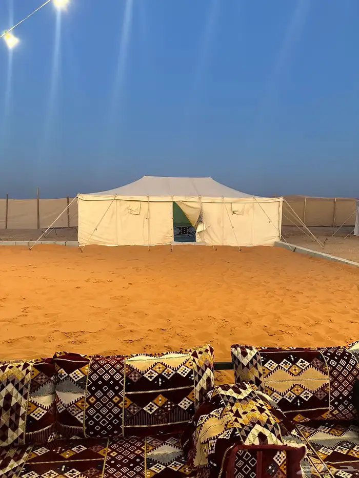 مخيم قسم وقسمين شمال الرياض 13