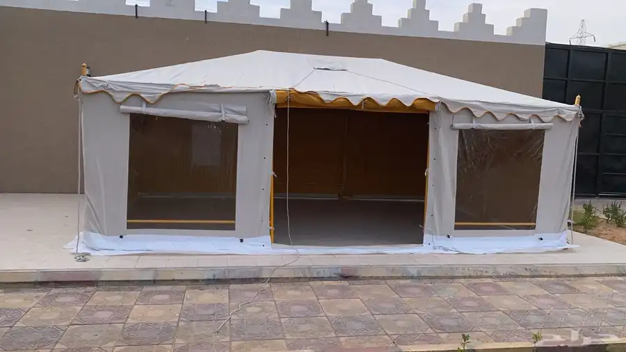 خيمه الهيكل الملكيه بدون احبال وبدن اوتاد مقاس 6-4 بسعر3300 4