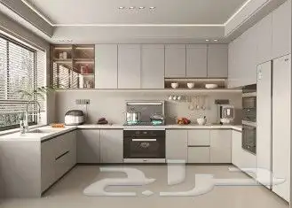 مطابخ خشب ومطابخ صاج والمنيوم ورخام صناعي وبورسلان 2