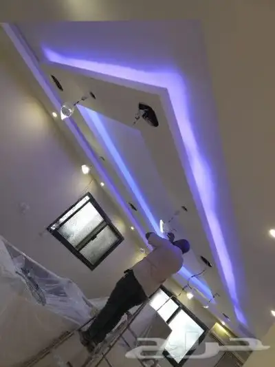 اصباغ فلل شقق بيوت غرف 4