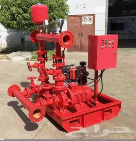 مضخات حريق مستخدمه 0