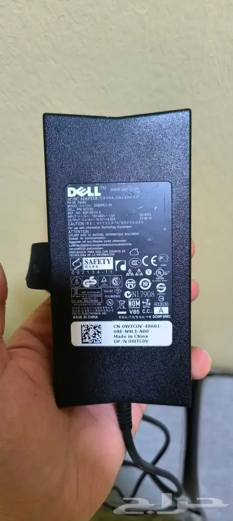 شاحن لابتوب ديل أصلي 1