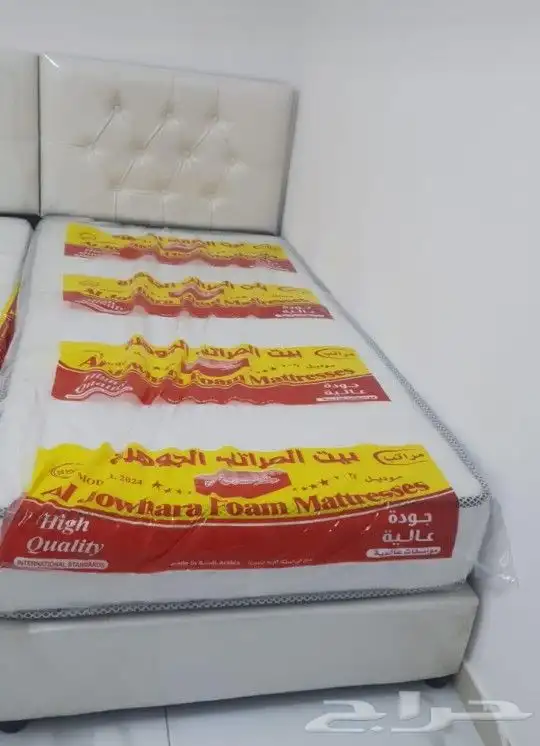 مراتب طبيه ومراتب سست وسراير خشب وحديد ولحافات 7