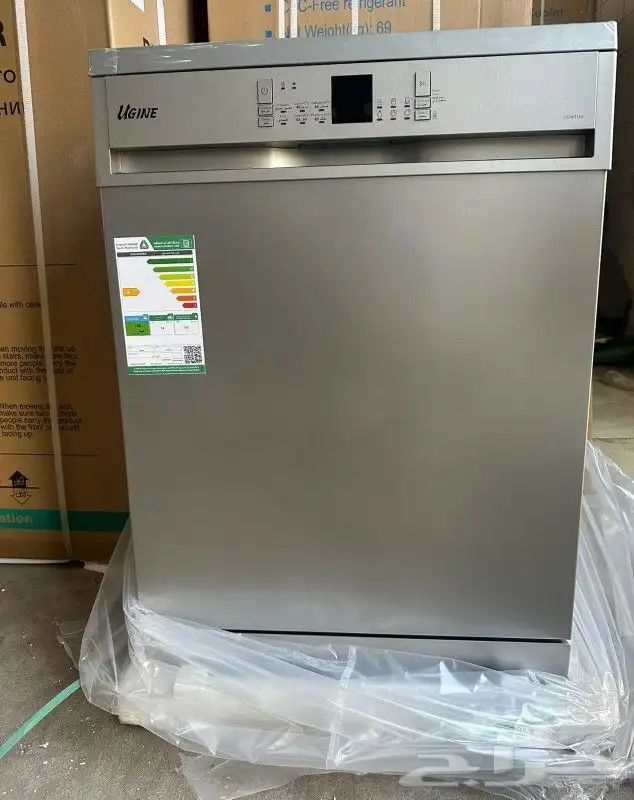 غسالة صحون يوجين 14مكان ستيل UDWM14-S 2