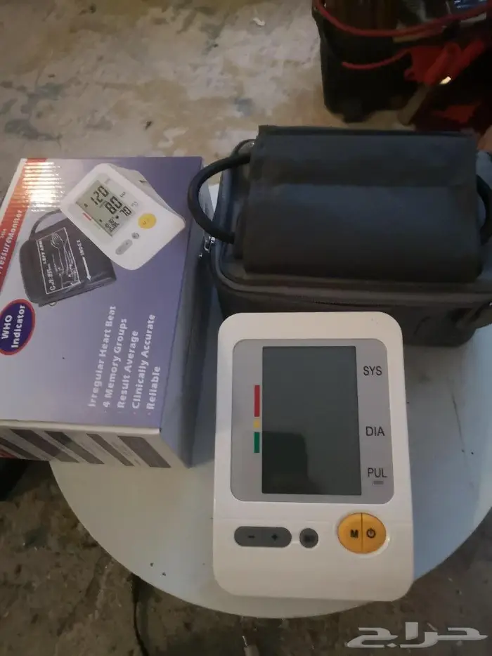 جهاز قياس الضغط جديد بالكرتون لم يستخدم 0