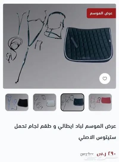 طقم لجام تحمل ستيتوس الاصلي و لباده ايطاليه 0