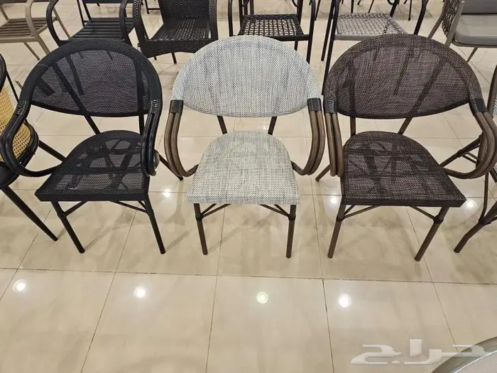 كراسي وطاولات خارجية روتان 18