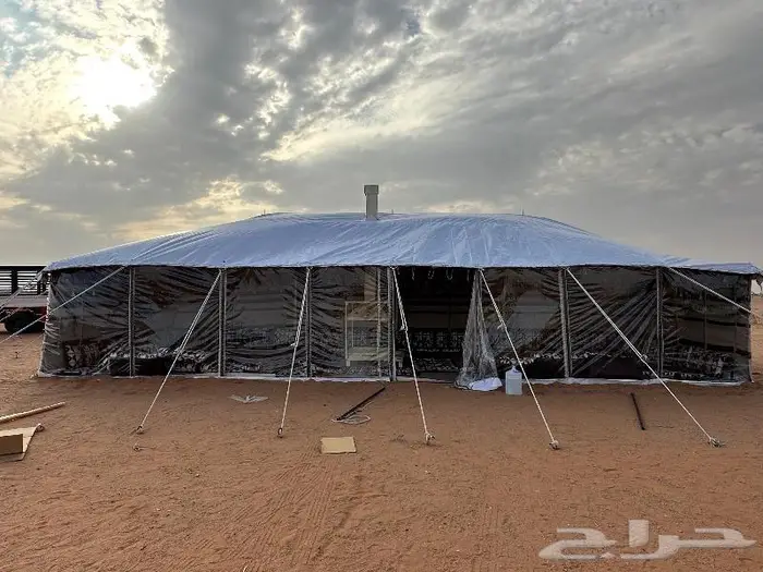 غرف خشب حمامات بيوت شعر أبيض جميع المقاسات 4