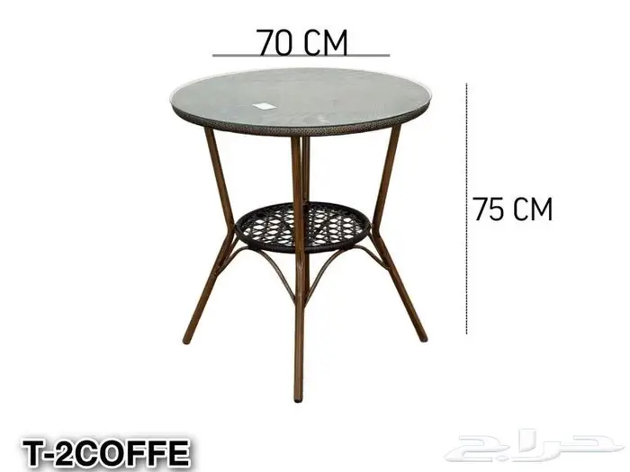 كراسي وطاولات روتان خارجية 20