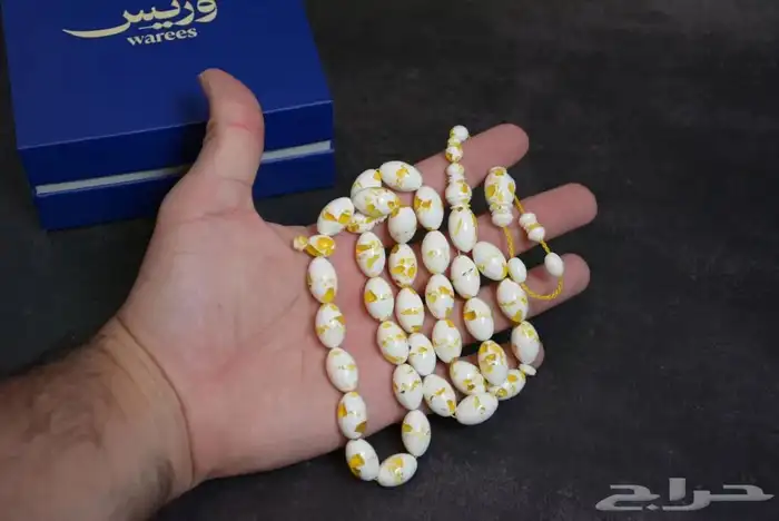 سبحة مستكه بكسر كهرمان 1