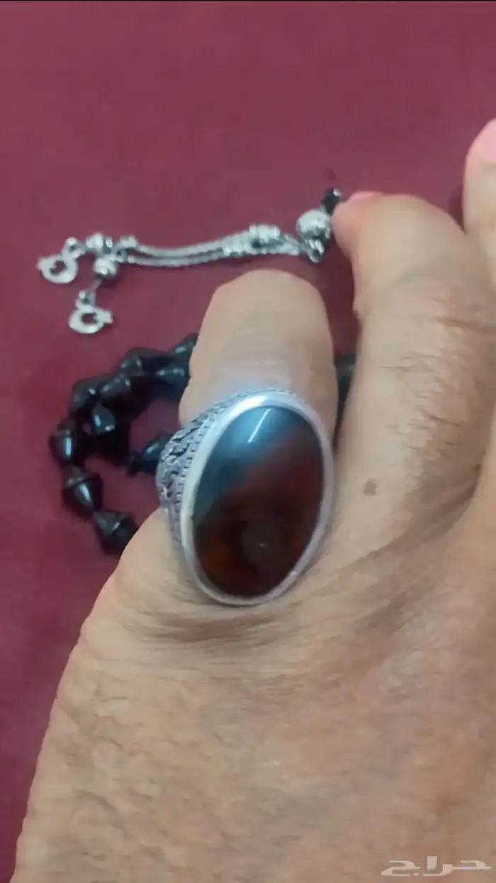 خاتم كرزي زعفراني 7