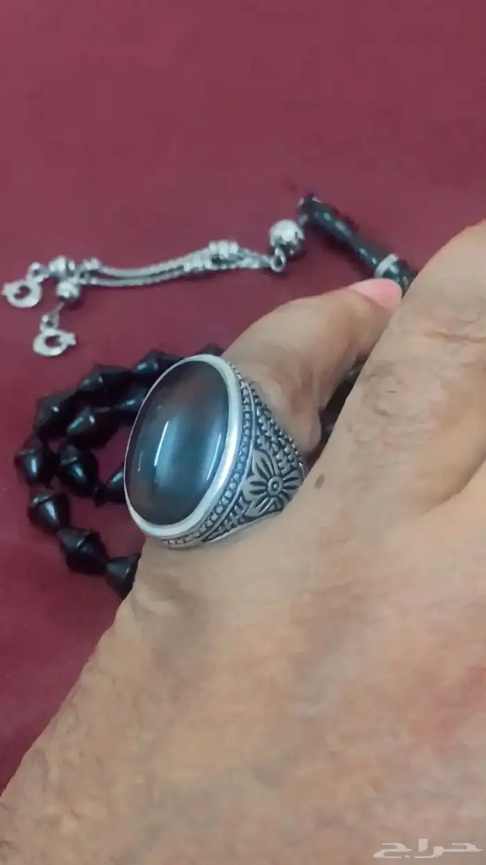 خاتم كرزي زعفراني 8