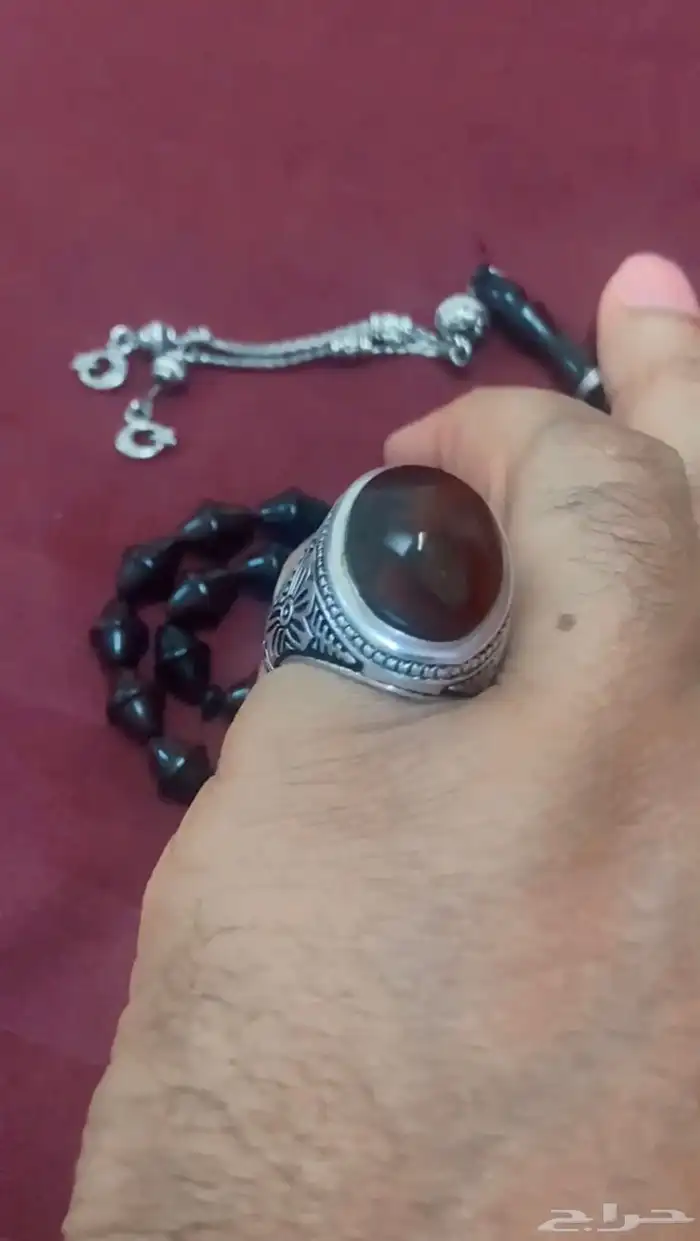 خاتم كرزي زعفراني 11