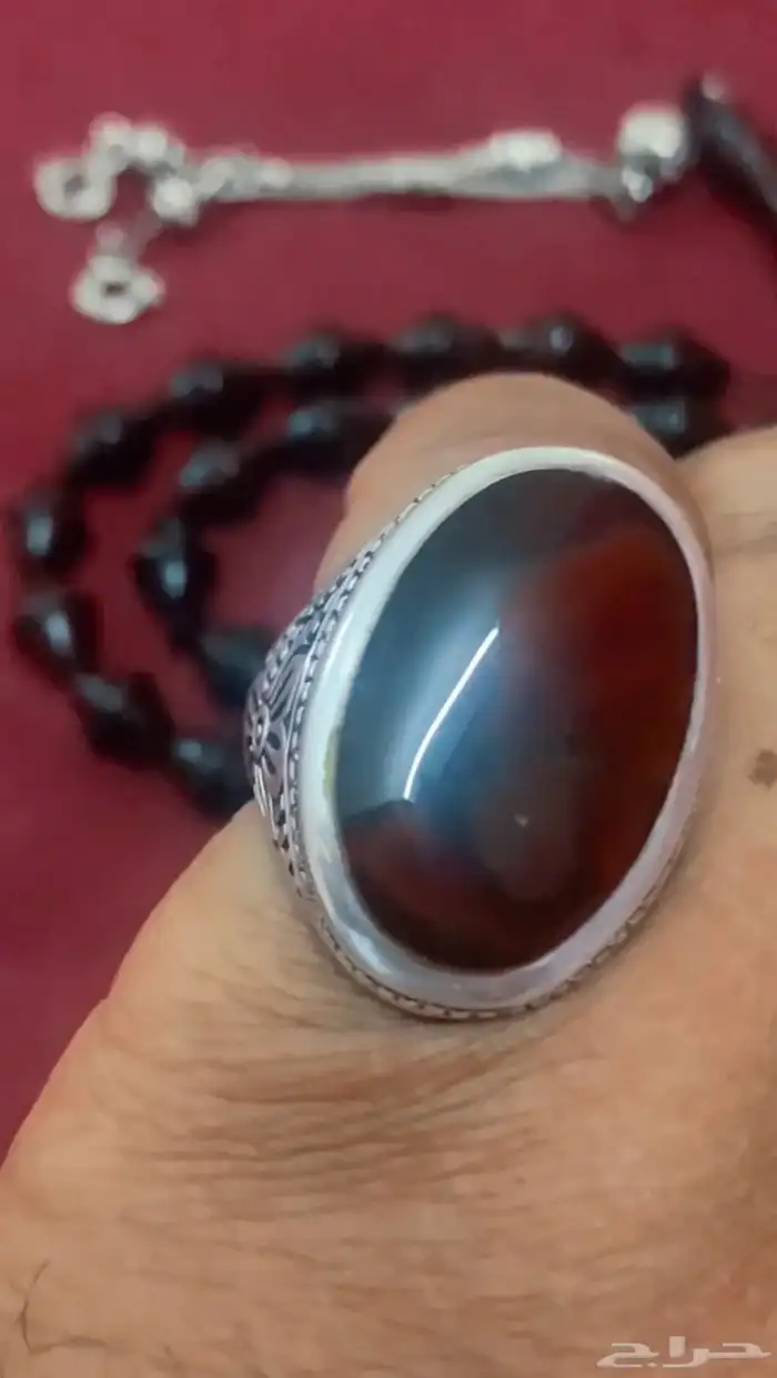 خاتم كرزي زعفراني 5