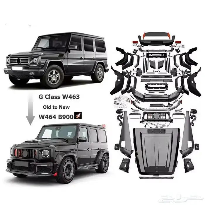 اسطبات تعديل جي كلاس وشمعات تحويل وشبك G63 34