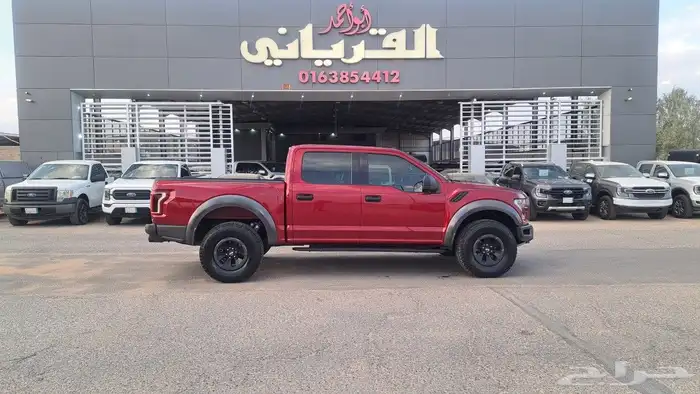 فورد رابتر موديل 2018عداد117الف دبل دفلك 0
