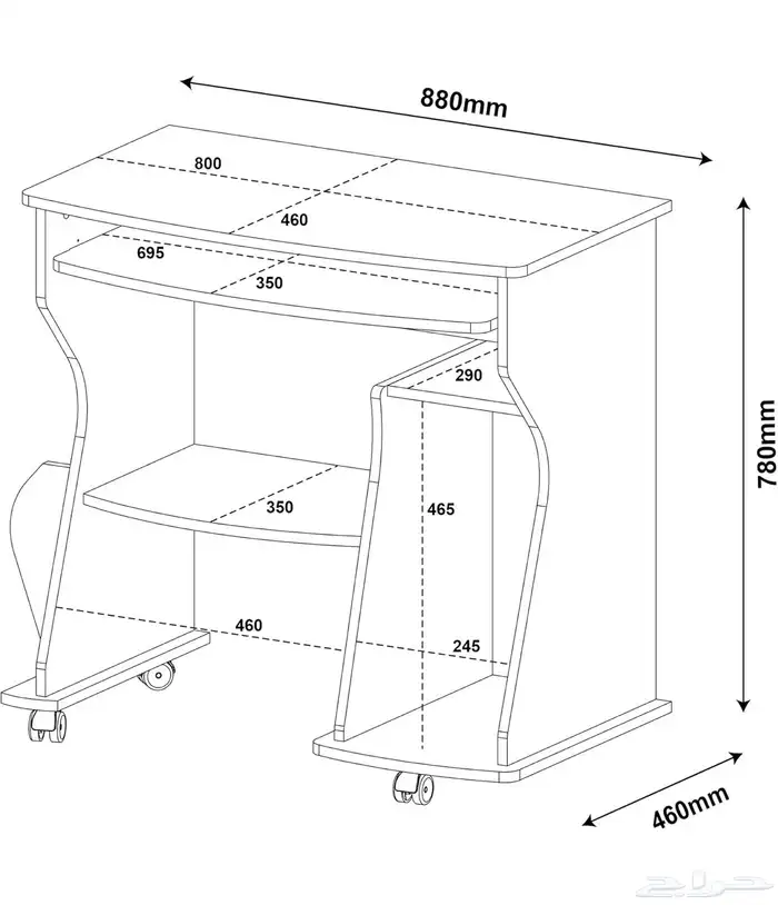 مكتب كمبيوتر 1