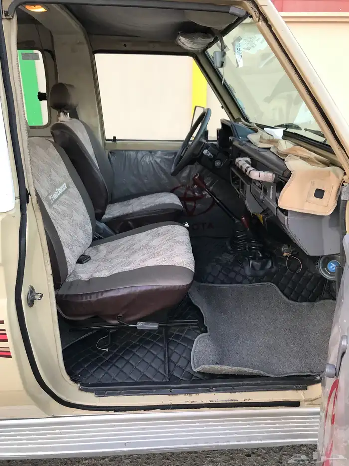 ( تم البيع ) تويوتا ربع فيبر موديل 1987 9