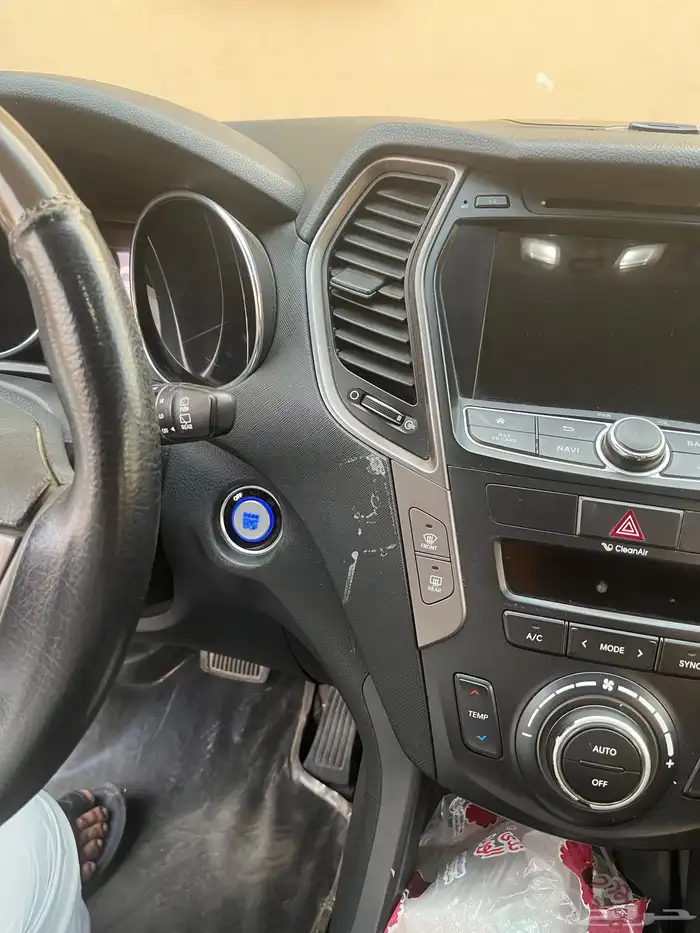 سياره سنتافي قراند 6 سلندر ماشيه 114 الف بانو راما فتحه في 2