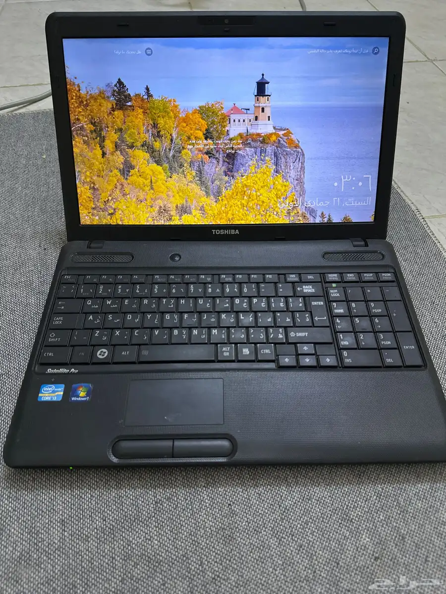 لابتوب i3 سريع مع ssd256جيجا 0