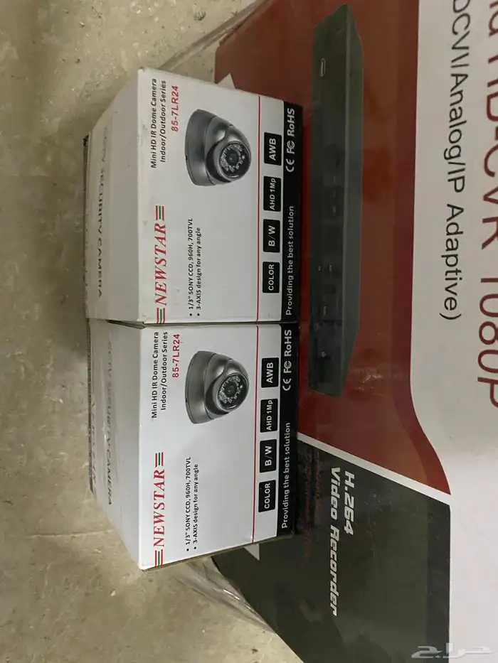 رسيفر مع كامرتين 1