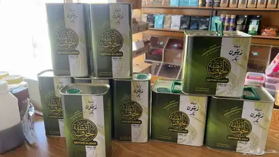 زيت زيتون اردني شرط زيت زينون الجوف 7