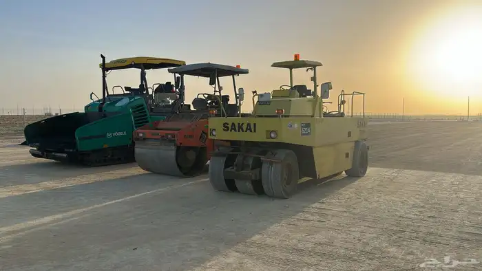 معدات اسفلت للإيجار 1