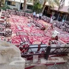 تأجير جلسات شعبيه كنب فرشات كراسي طاولات 7