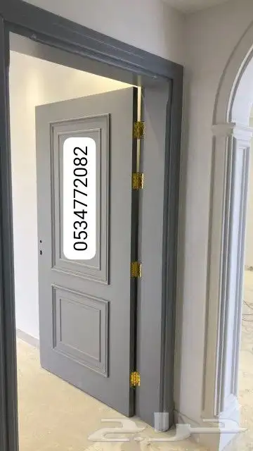 تفصيل ابواب خشبب 6